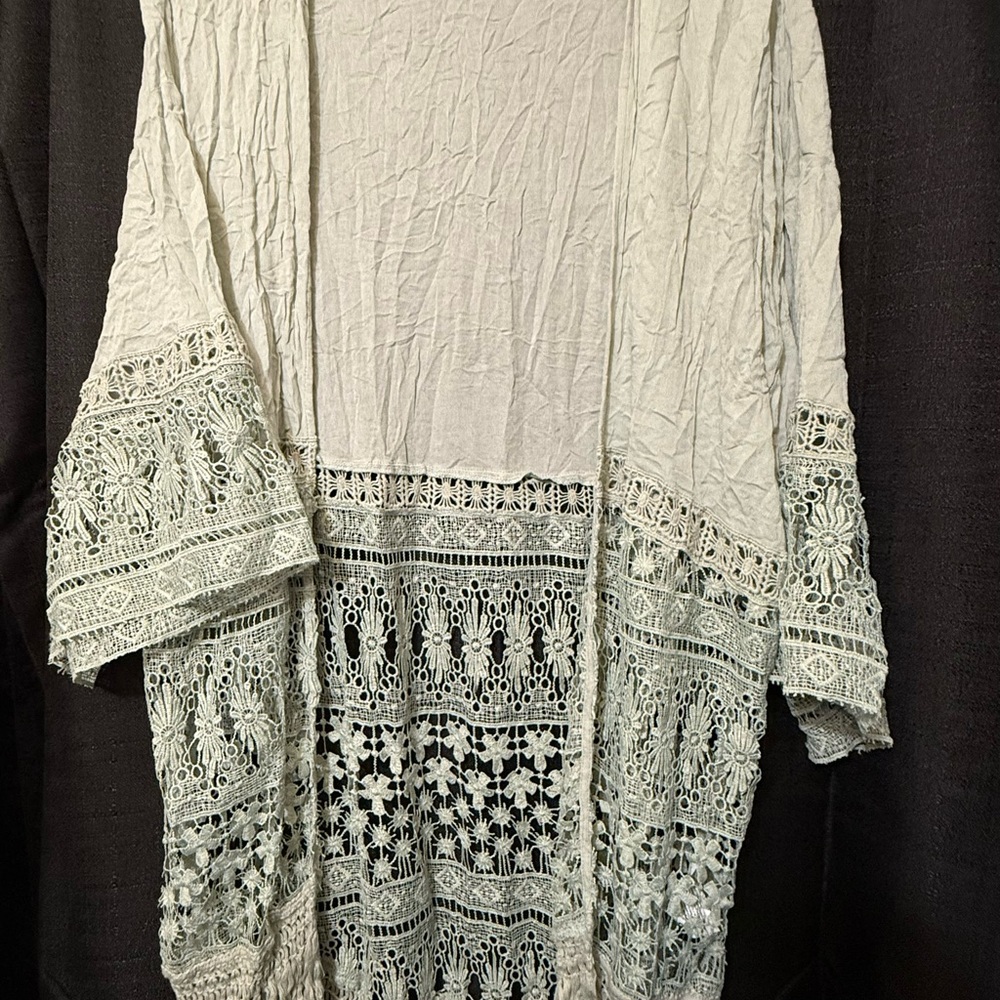 Xhilaration mint color  Kimono Cardigan